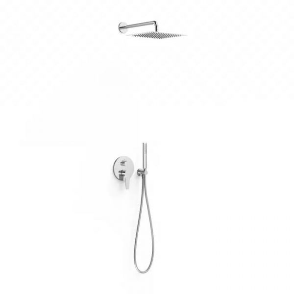 Душова система Tres Class-Tres з ручним душем, верхній душ 30х30 см, хром 20528040