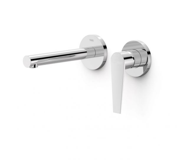 Змішувач для раковини Tres Class-Tres настінний одноважільний хром 20530001