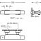Змішувач для душу з термостатом Tres Project 21116409AC