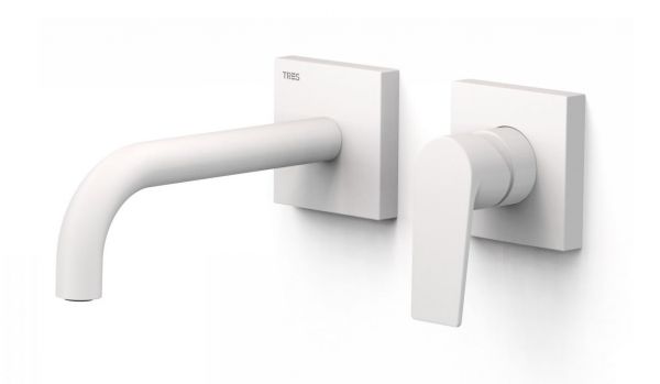 Одноважільний настінний змішувач для умивальника Project-Tres 21130001BM