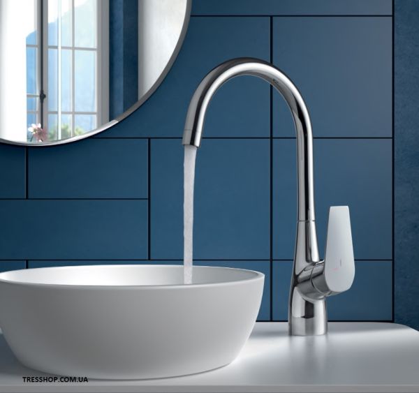 Змішувач для умивальника Tres Canigo-Tres, хром 21830801