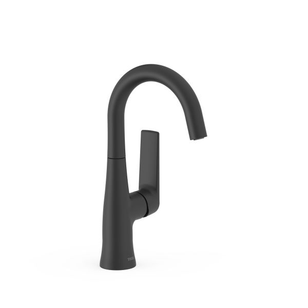 Змішувач для умивальника Tres LOFT з одним важелем та бічним важелем 22244701NM