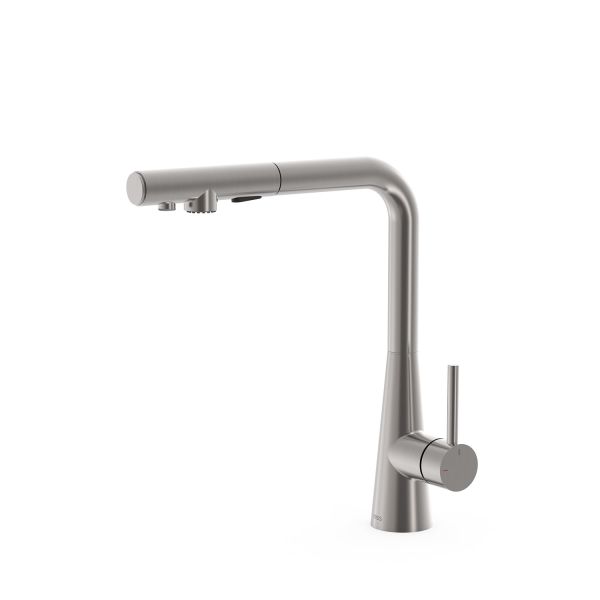 Кухонний змішувач Tres з висувним носиком для фільтрованої води (хром) 23045304