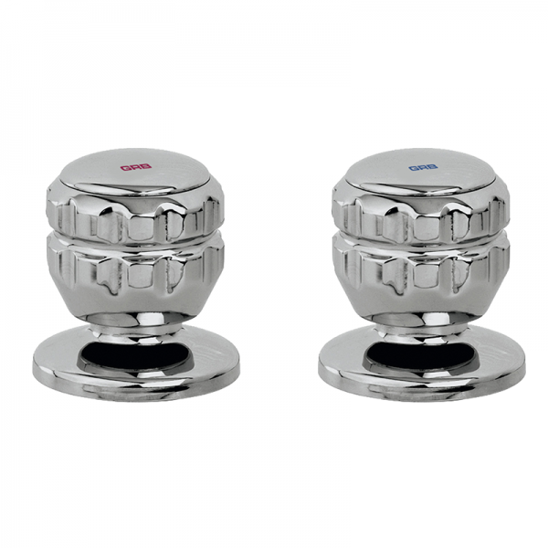 Набір запірних вентилів GRB Cocinas вбудовані хром 2361246000