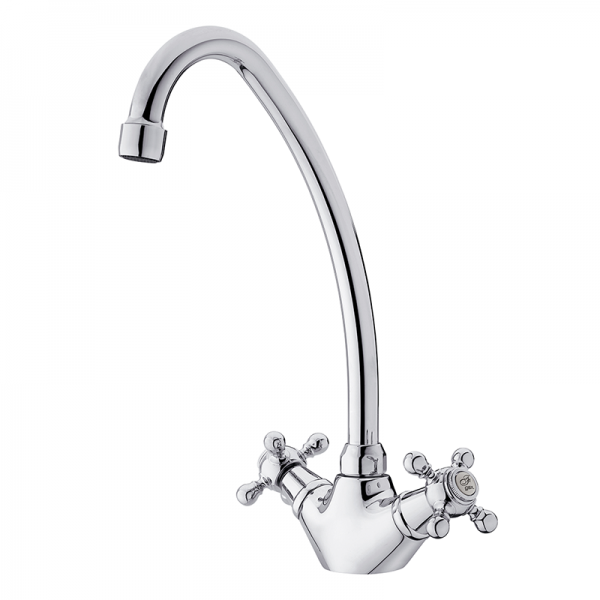 Змішувач для кухні GRB Cocinas Tubo двовентильний хром 236700