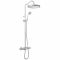 Душова стійка Tres Tres-Сlasic з термостатом верхнім та ручним душем 24219502AC