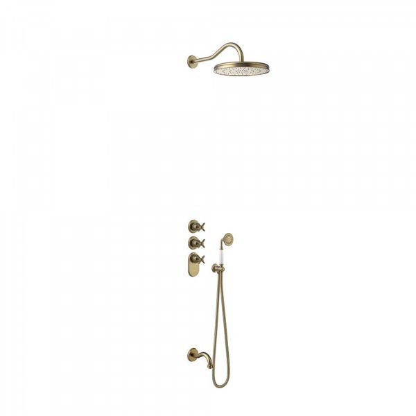 Душова система прихованого монтажу Tres Tres-Сlasic з термостатом верхнім та ручним душем 24235301LM