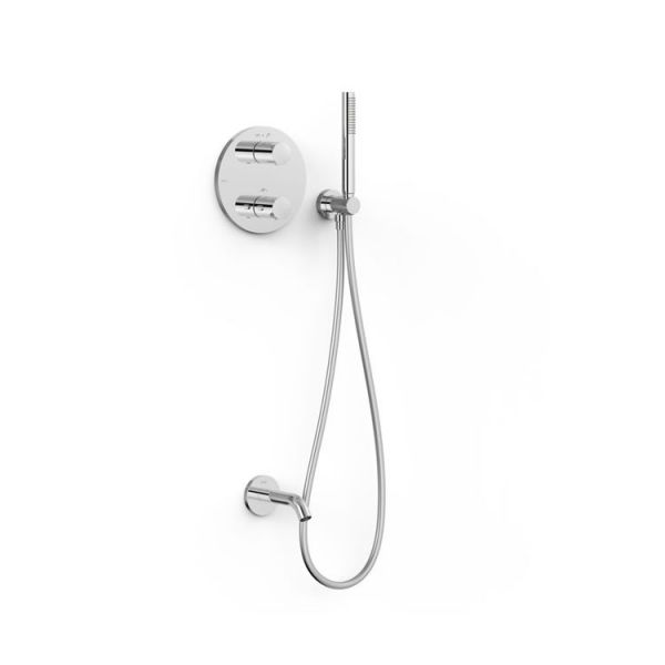 Therm-Box 2-ходовий прихований термостатичний змішувач для ванни та душу хром 26225006