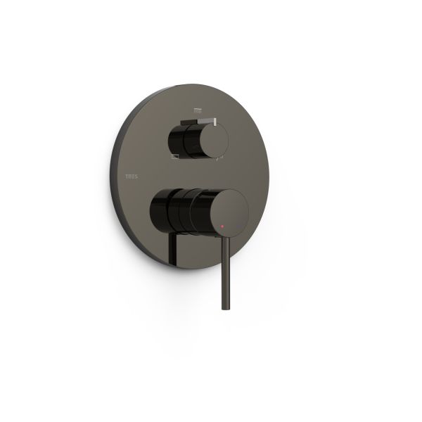 Видима частина змішувача для душу прихованого монтажу Tres STUDY EXCLUSIVE 16227310km
