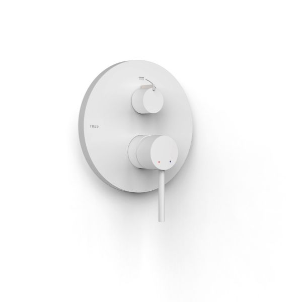 Накладка для врізного 2-way Rapid-box Tres Study Exclusive колір білий 26228110BM