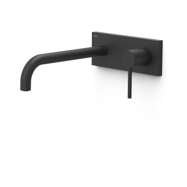 Видима частина для раковини Tres Study Exclusive одноважільний 26230032NM чорний матовий