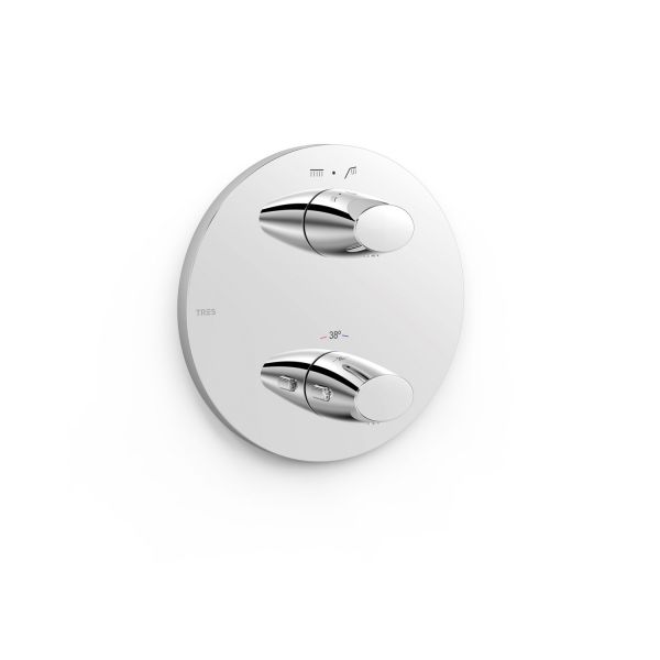 Термостатичний змішувач для ванни/душу TRES Therm-Box, хром 28125001