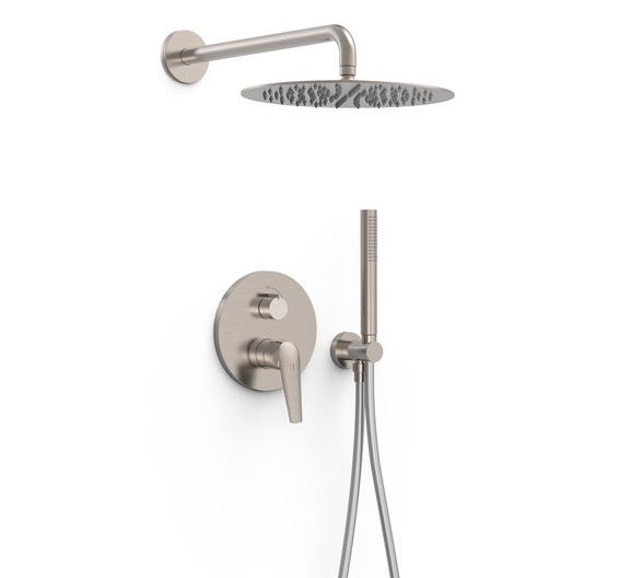 Душева система Tres FUJI із Rapid-Box, полірована сталь 28128004AC