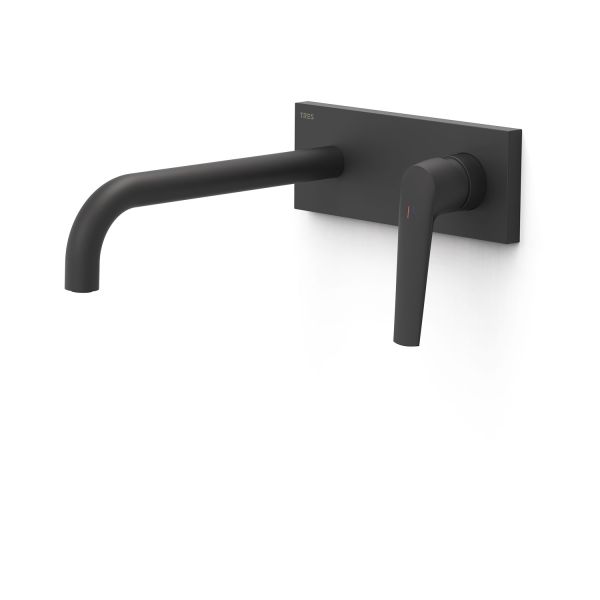 Видима частина для раковини Tres Fuji одноважільний 28130024NM чорний матовий