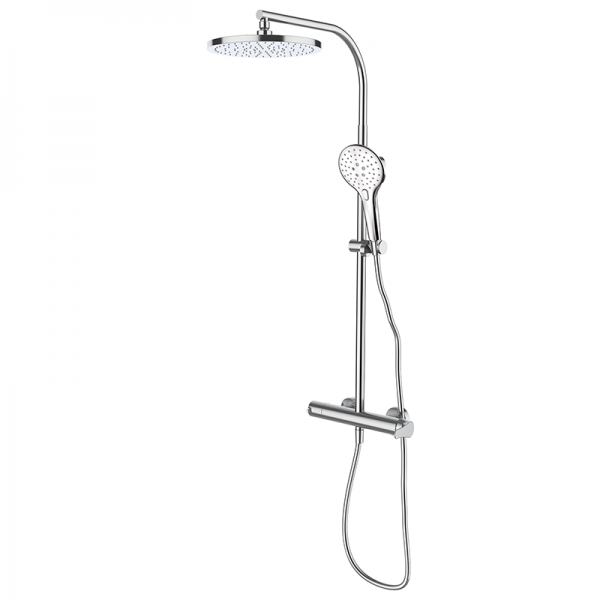 Душова стійка для душу GRB E-Plus розсувна із змішувачем хром 35499350TL