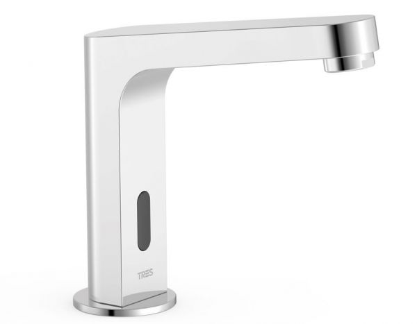 Електронний кран для раковини Tres Trestronic одноструменевий з інфрачервоним датчиком 39210307