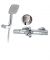 Змішувач із термостатом двовентильний GRB Winner для ванни з душем хром 44215440