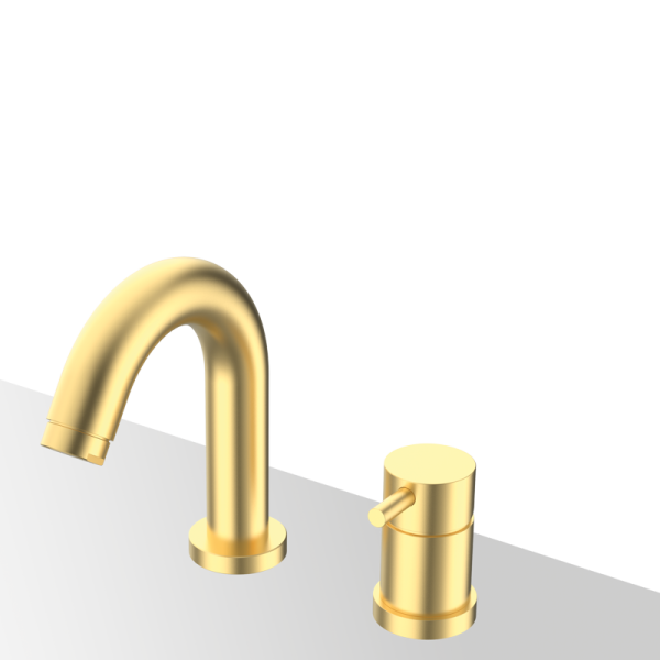 Змішувач для ванни GRB Time Brushed Gold 46229488 PVD