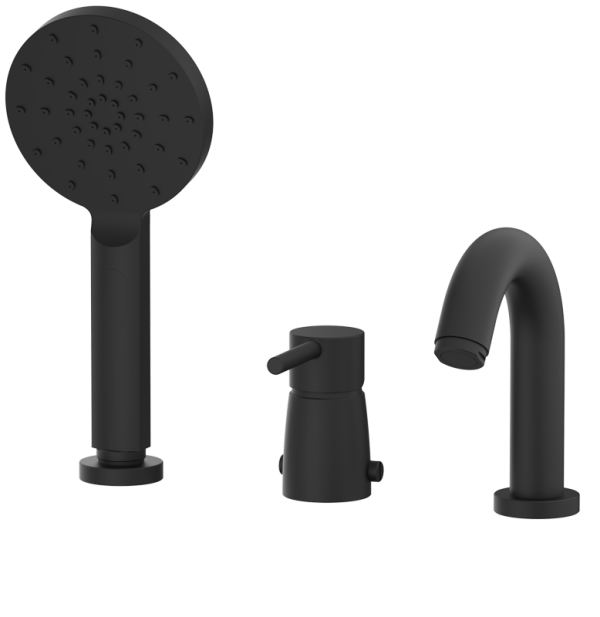 Змішувач для ванни GRB Time Epoxy Black/Чорна 46232462