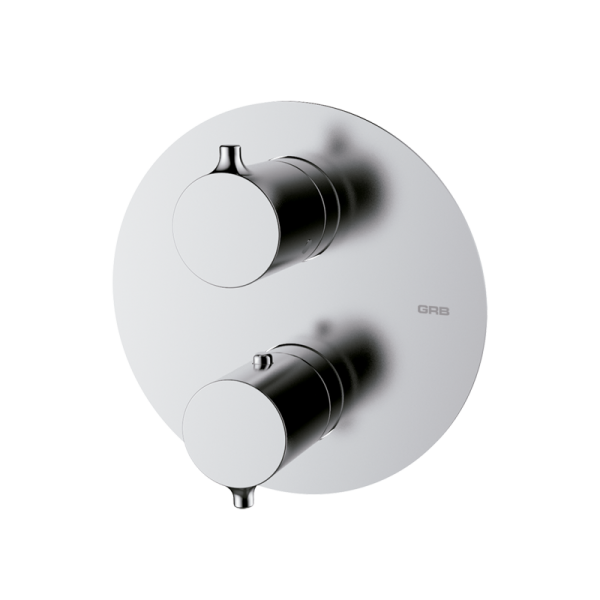 Змішувач з термостатом прихований (вбудований) GRB Time хром 47130470