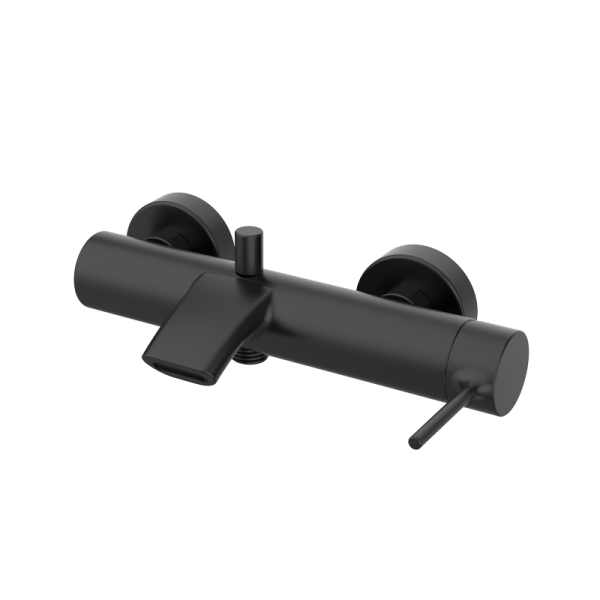 Змішувач для ванни та душу GRB Time EterNice Metal Black PVD 47208492