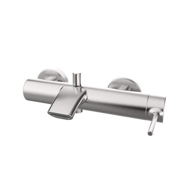 Змішувач для ванни та душу GRB Time нержавіюча сталь PVD 47208493