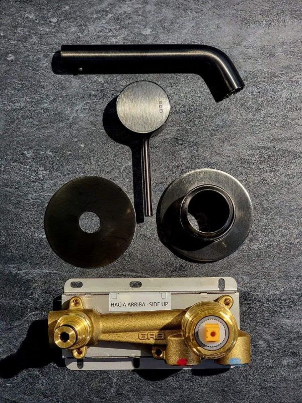 Змішувач для раковини GRB Time XL одноважільний чорний 47534492 PVD