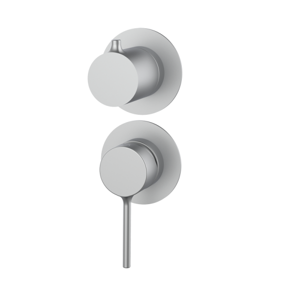 Вбудований змішувач з дивертором GRB Time Stainless Steel PVD 47235493