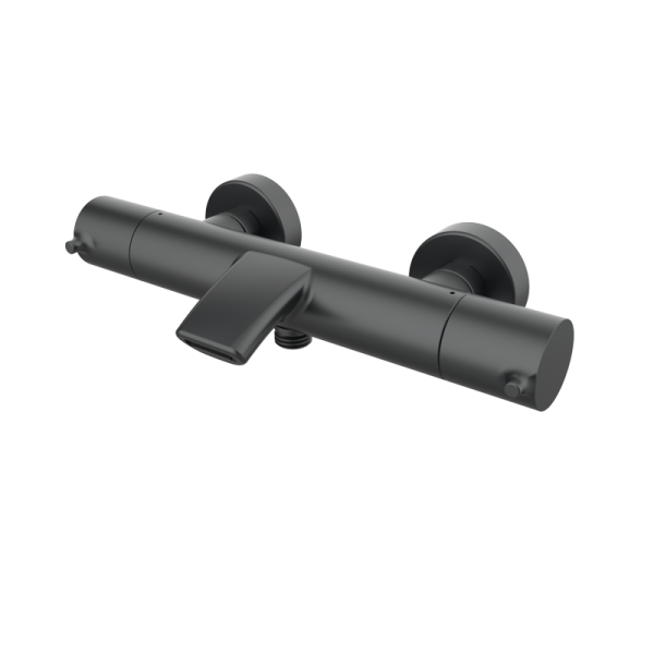 Термостатичний змішувач для ванни GRB Time колір чорний PVD 47308492