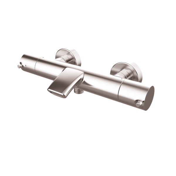 Термостатичний змішувач для ванни GRB Time колір нержавіюча сталь PVD 47308493