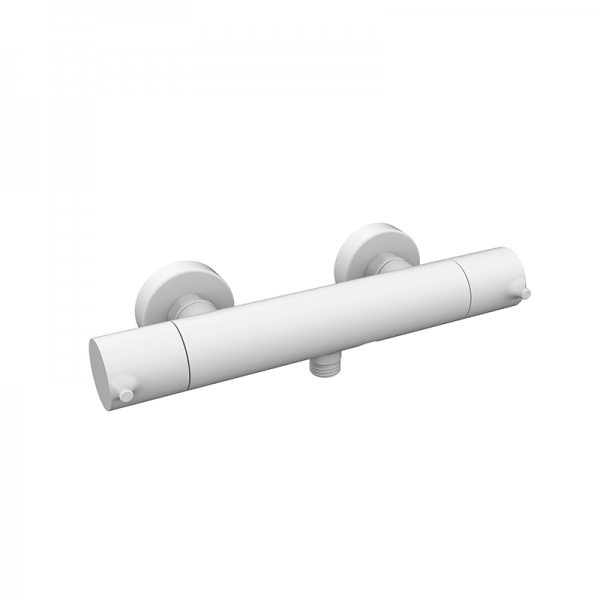 Змішувач для душу GRB Time термостатичний із душовим гарнітуром білий 47316471