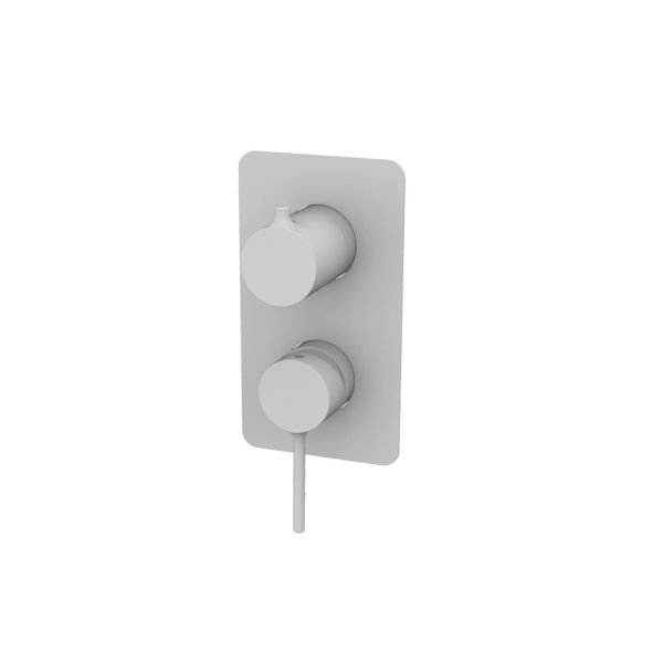 Змішувач прихованого монтажу GRB Time 2 споживачі білий 47335471