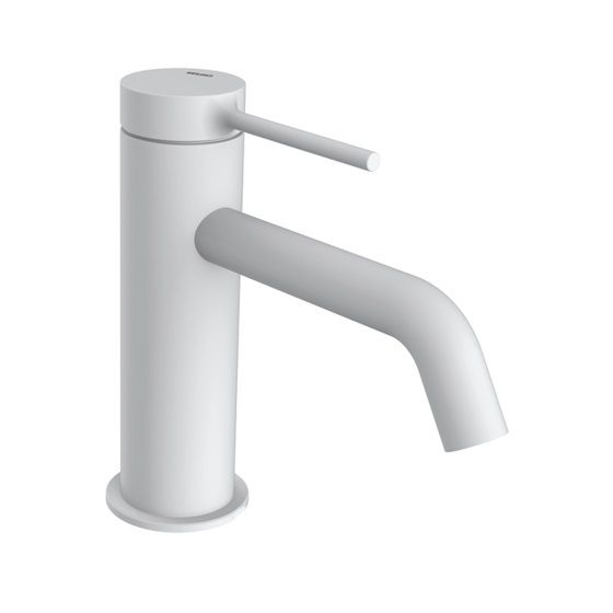 Змішувач для раковини GRB Time White Male білий одноважільний матовий 47510471