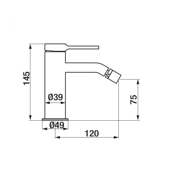 Змішувач для біде Time Male 47710471