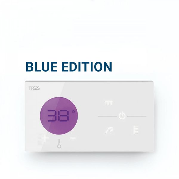 Електронна панель управління термостата та 3 виходами Blue Edition 49286398 Shower Technology®