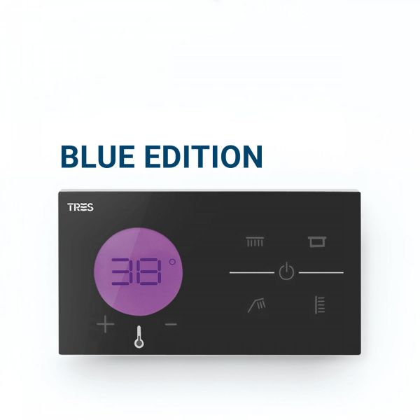 Електронна панель управління термостата та 4 виходами Blue Edition 49288499 Shower Technology®