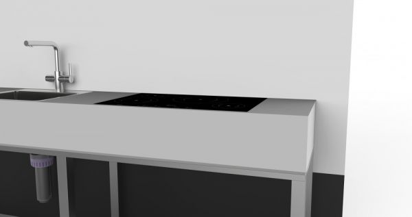 Змішувач для кухні під фільтр GRB Kitchen одноважільний хром 51831510