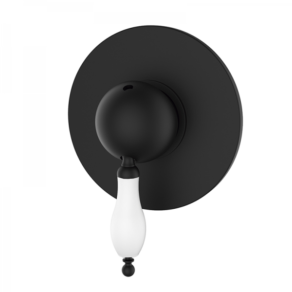 Змішувач для душу GRB Clasica одноважільний чорний 531120