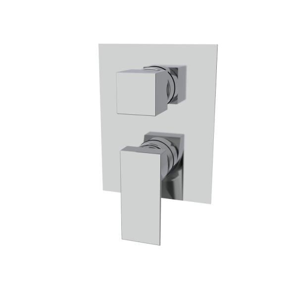 Вбудований змішувач прихованого монтажу 3 споживачі GRB Kala Chrome 60445200