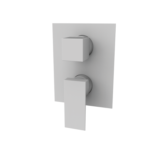 Вбудований змішувач прихованого монтажу 2 споживачі GRB Kala Epoxy White 60345211