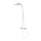 Душова стійка з термостатом GRB Kala White 60445602TLC