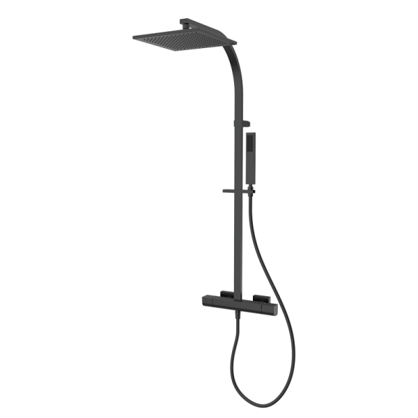 Душова система з термостатом GRB KALA PVD EterNice Metal Black 60449692