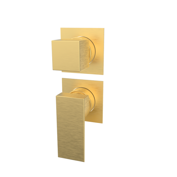 Накладна частина вбудованого змішувача для умивальника GRB Kala PVD EterNice Brushed Gold 60547288