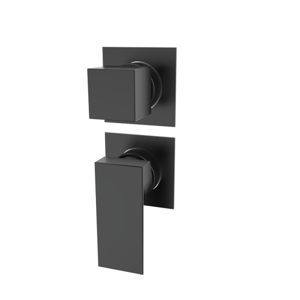 Вбудований змішувач прихованого монтажу 3 споживачі GRB Kala PVD EterNice Metal Black 60545292