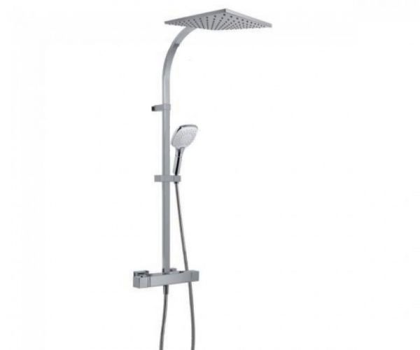 Душова система з термостатом для душу Tres new 107395 хром