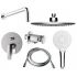 Душовий комплект GRB PREMIER, хром 07050005