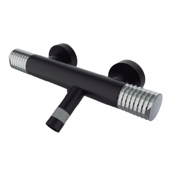 Змішувач для ванної GRB Aura термостатичний чорний 75210752