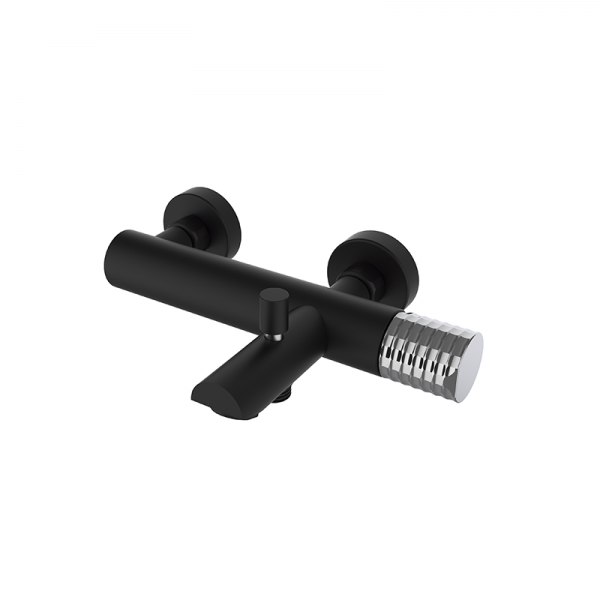 Змішувач для ванної GRB Aura чорний 75224752