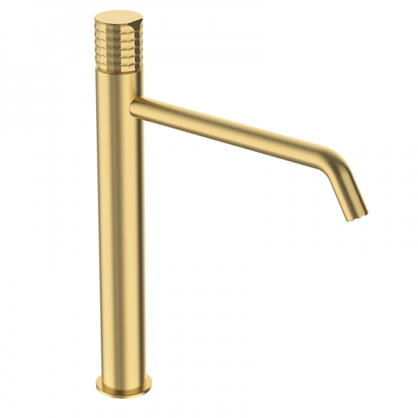 Змішувач для раковини GRB Aura XXL одновентильний матове золото 75511757