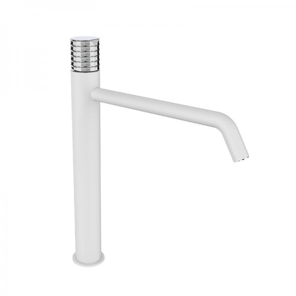 Змішувач для раковини GRB Aura XXL одновентильний білий 75550751